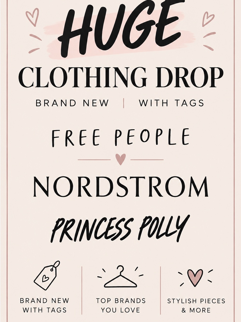 ππHUGE CLOTHING DROPππ